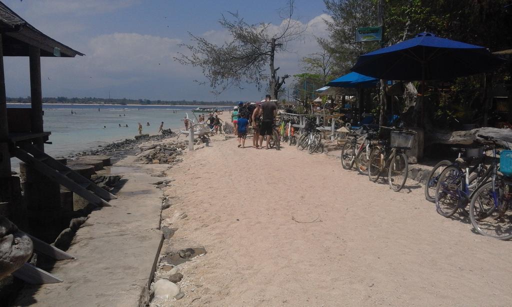 Coral Beach Pizza Cottages Джили Трауанган Екстериор снимка